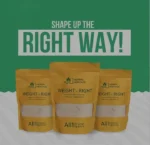 Weight-Right Natural Mass Gainer by Herbal Heritage | Herbal Formula for Healthy Weight Gain (80g) - Image 2