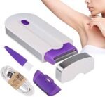 Portable Rechargeable Yes Hair Remover, Painless Epilator Shaver for Women, Featuring USB Charging, Underarm/Body Hair Removal - Image 4