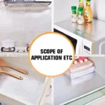 Silver Foil Kitchen Waterproof & Oil Proof Self-Adhesive Sticker Roll – Aluminum Heat Resistant Wallpaper for Stove, Cabinets & Walls (60×200cm) - Image 5