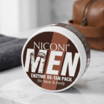 Niconi Men Enzyme De-Tan Pack - Advanced Skincare Facial Pack For Tan Removal Brightening Deep Cleansing And Smooth Refreshing Men Skin Tone - 100g - Image 3