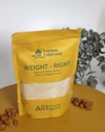 Herbal Heritage WEIGHT-RIGHT Natural Mass Gainer – Organic Dietary Supplement for Healthy Weight Gain (100g) - Image 2