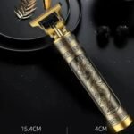 Vintage T9 Professional Hair Trimmer – Cordless Rechargeable Metal Hair & Beard Clipper - Image 2