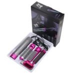 High Quality 5 In 1 Hair Styler Brush | Hair Straightener, Curler, Blow Dryer & Volumizer | Negative Ionic Electric Air Wrap With Detachable Brush Heads (Random Color) - Image 5