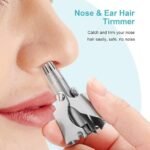 Mini Portable Stainless Steel Nose Hair Trimmer Manual Grooming Tool Safe And Durable For Easy And Comfortable Use - Image 2