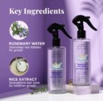 Bare Anatomy Rosemary & Rice Water Hair Growth Spray – 200ml | Strengthen & Thicken Hair - Image 4