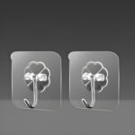 Transparent Self-Adhesive Wall Hooks – Strong Hold, No Drill, Damage-Free Hanging - Image 5