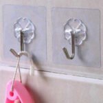 Transparent Self-Adhesive Wall Hooks – Strong Hold, No Drill, Damage-Free Hanging - Image 3