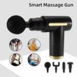 Professional Smart Percussion Massage Gun – High-Intensity Deep Tissue Muscle Massager With 4 Interchangeable Heads - Image 2