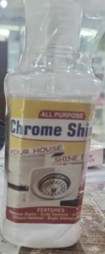 All Purpose Chrome Shine Cleaner 200ml – Powerful Stain, Rust And Grease Removal For Bright And Shiny Stainless Steel Surfaces - Image 5