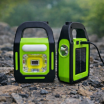 Solar Rechargeable 3-in-1 Emergency Light - Hurry Bolt Portable LED Work Light, Torch & Power Bank - Image 4