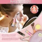 2 in 1 Eyebrow Trimmer and Shaver, Recebrow Removal Flawless Hair Remover 2 in 1 Hair Remover Trimmer For Women, Flawless Facial Machine Razor, Painless Eye (With Box ) - Image 7