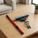 Adjustable Sponge Mop with Red Handle | Floor Cleaning Mop for Home, Kitchen, Bathroom & Office - Image 2