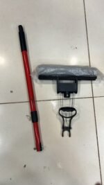Adjustable Sponge Mop with Red Handle | Floor Cleaning Mop for Home, Kitchen, Bathroom & Office - Image 3