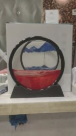 Moving Sand Art Picture – 3D Dynamic Deep Sea Sandscape with Display Stand - Without Light | Size 8 Inch (Random Color) - Image 4
