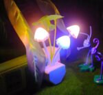 Mushroom Night Light | LED Night Lights | Flower Lamp Bedroom Baby room Lamps For Family, Friend or Kids Gifts (Random colors) - Image 2