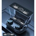 DaMix Original M10 Bluetooth Earbuds – Wireless Earphones with LED Display & Power Bank Case