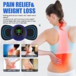 Portable EMS Mini Electric Massager Patch – Muscle Pain Relief for Neck, Back, Arms & Full Body - Image 3