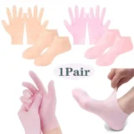 1 Pair Silicone Moisturizing Gel Foot Care Socks For Cracked Heels & Dry Skin Repair - Image 8
