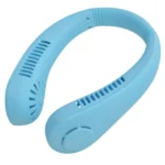 X5 Leafless Hanging Neck Fan with Adjustable Neck Band - Portable Rechargeable Neck Fan - Neck Fan For Summer (Random Color) - Image 8