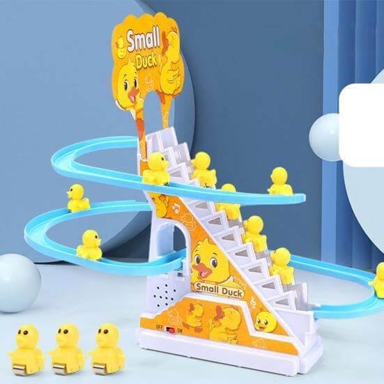 0b932fd5dc7affce1591df51a02f4be0 Duck Track Set Toy for Kids – Fun DIY Track Building Set with Cute Duck - Image 1