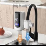 3000W Electric Water Heater Tap Instant Hot Water Faucet Heater Cold Heating Faucet Tankless Instantaneous Water Heater (Random Color)