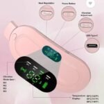 Heating Pad women Period Pain Cramp Relief Belt - Heated Belly Belt for Menstrual Cramp Relief with 3 Heat Levels and 4 Modes, Electric Belt Massage for Women and Girls - Image 2