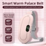Heating Pad women Period Pain Cramp Relief Belt - Heated Belly Belt for Menstrual Cramp Relief with 3 Heat Levels and 4 Modes, Electric Belt Massage for Women and Girls - Image 4